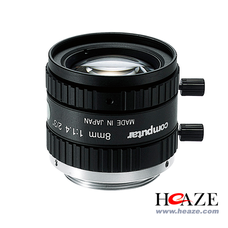 M0814-MP2 Computar康標(biāo)達2/3英寸150萬像素8mm工業(yè)鏡頭