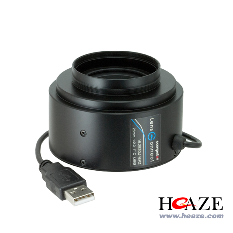 VL2520U-MPZ Computar康標(biāo)達(dá)1英寸2000萬USB遠(yuǎn)程控制25mm工業(yè)鏡頭